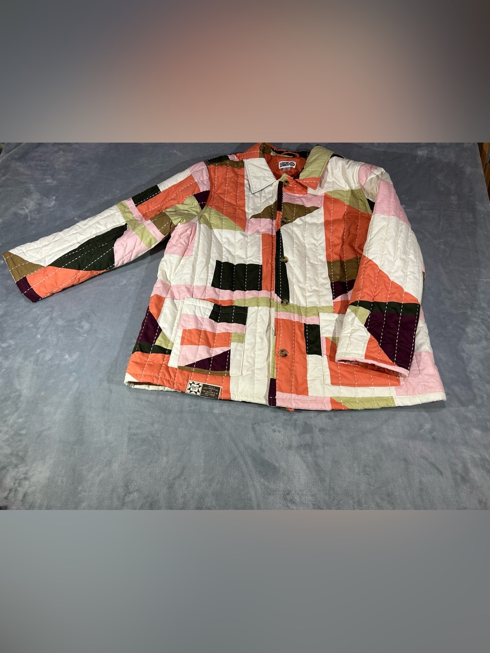 Target Gee's Bend Quilted Jacket Sz 2XL Colorful Black History Month Unisex